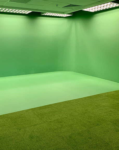 Green screen studio