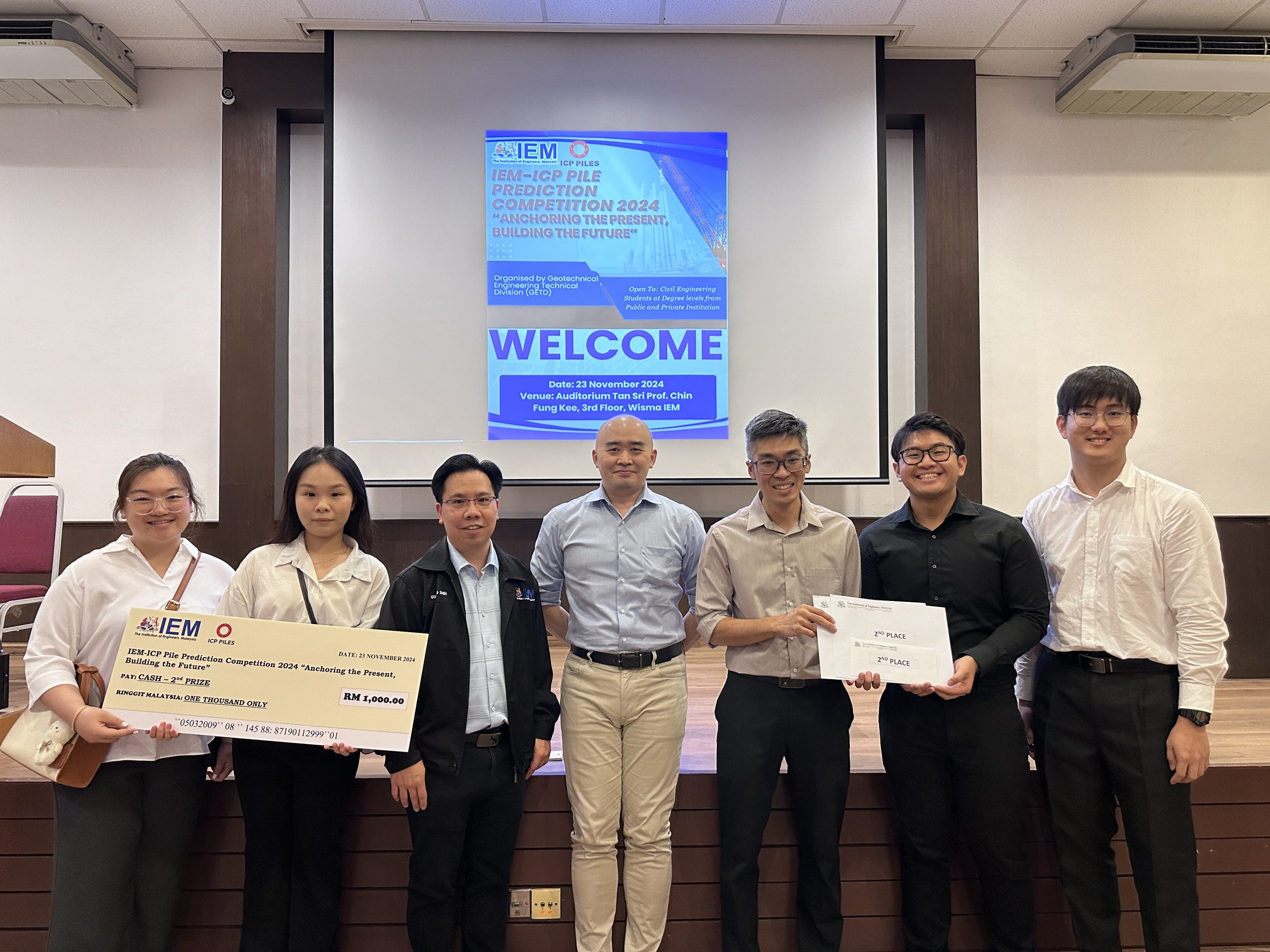 Swinburne Sarawak Secure Runner-Up Spot in Prestigious National Geotechnical Competition